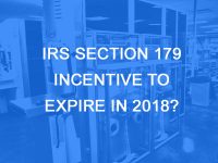 tax incentive changes in 2018